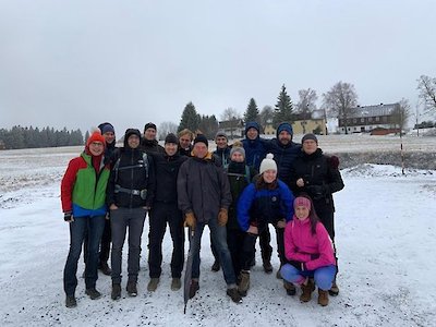 Winterlager des ARVL auf dem Rabenberg 2020