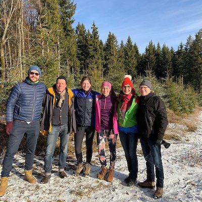 Die 2. Wanderung zum Fuchs am Sonntag